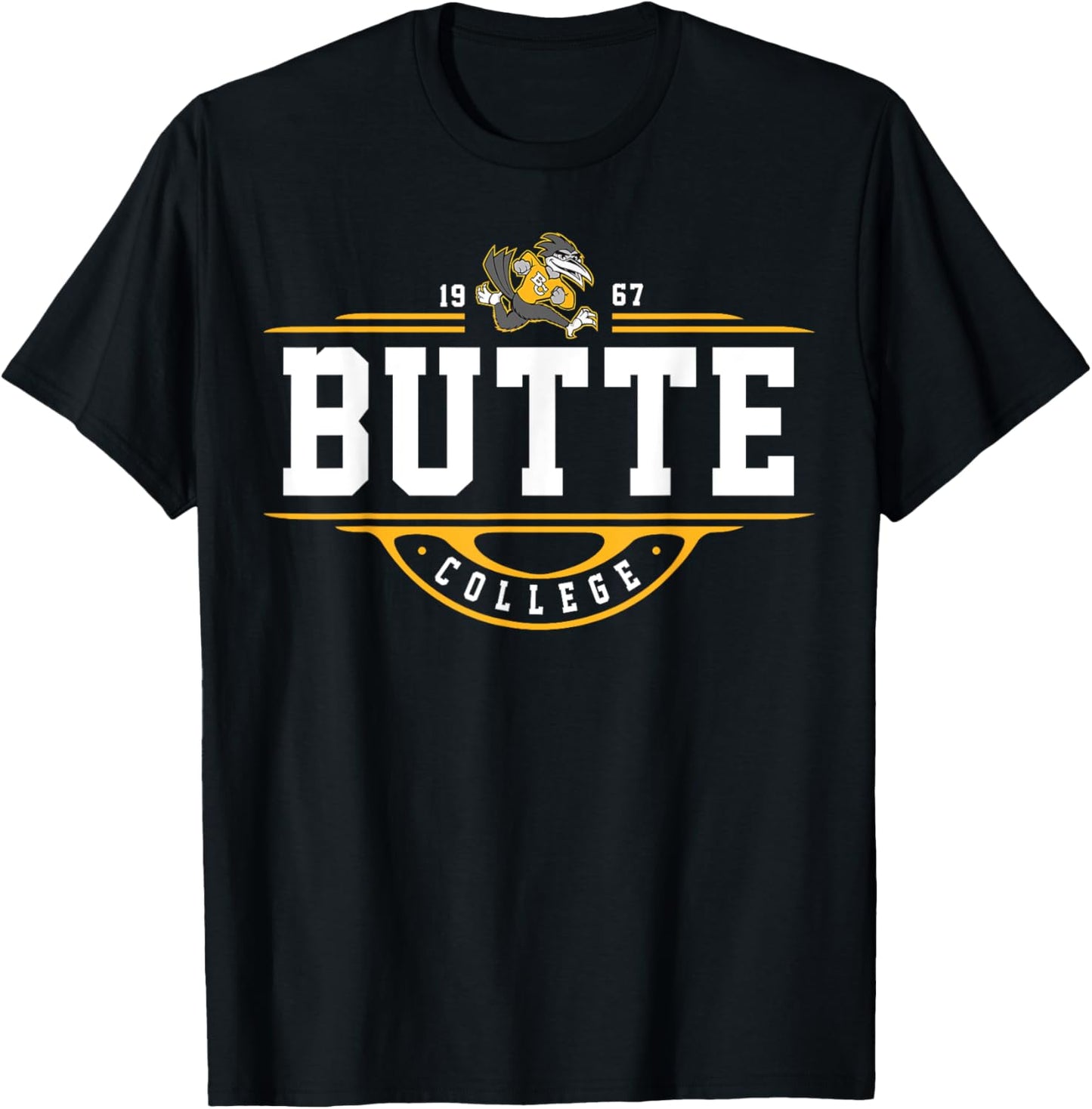 Butte College Arch Vintage Design Men & Women Tee by TeeBrew