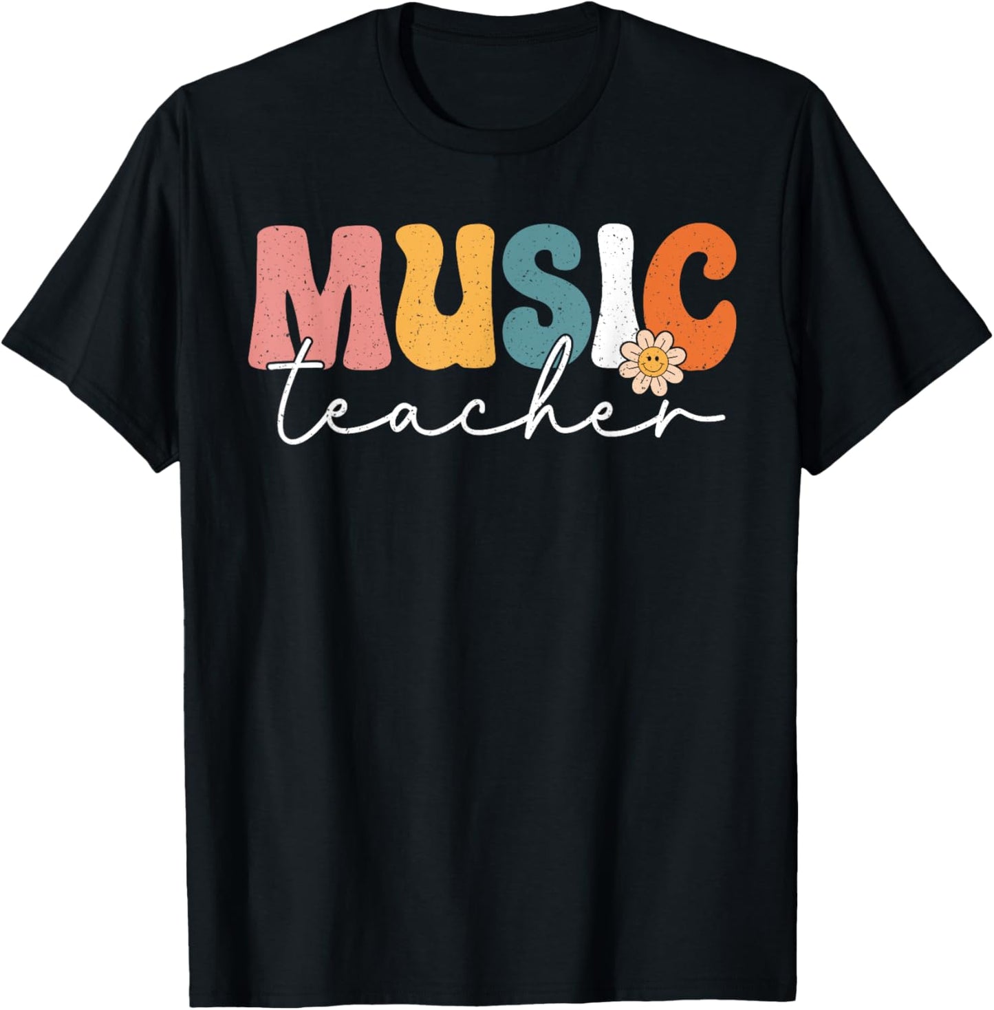 Music Teacher Back To School Musician Band 1st Day School T-Shirt