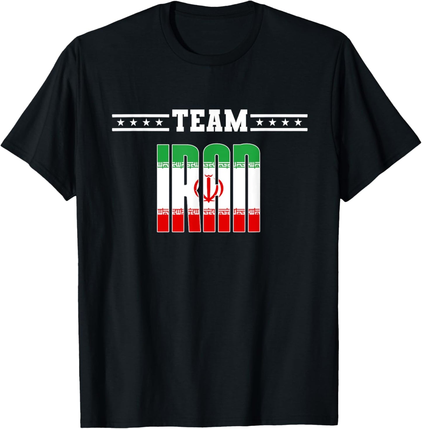 Patriotic Iranian Flag Team Iran T-Shirt