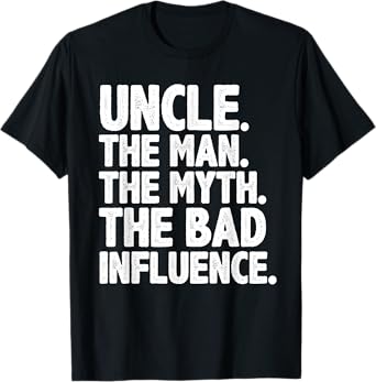 Funny Uncle Design For Uncle Men First Time Uncle New Uncle T-Shirt