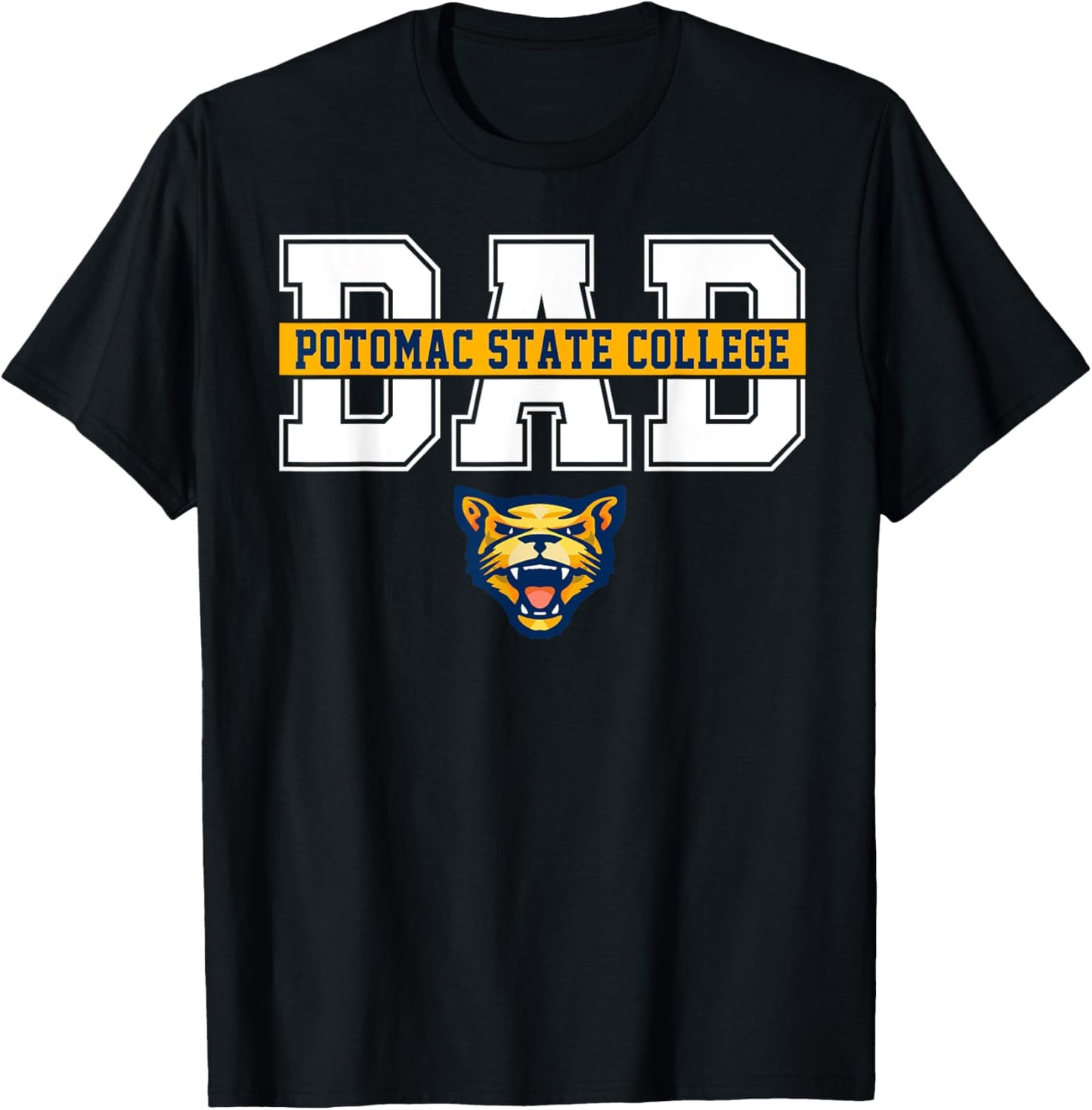 Potomac State College Dad Father Arch Vintage Design Men T-shirt by TeeBrew
