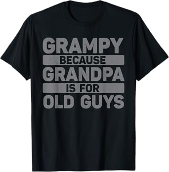 Grampy Design For Grandpa From Grandkids Father's Day Grampy T-Shirt