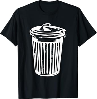 Trash Can Halloween Costume Garbage Can Trashcan Costume T-Shirt