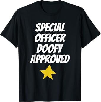 Special Officer Doofy Approved Lazy Halloween Costume T-Shirt