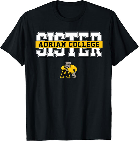 Adrian College Sister Vintage Design Tee by TeeBrew