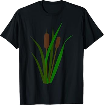 Really Like Cattails Cat Tail Pond Typha Bulrush Reedmace T-Shirt