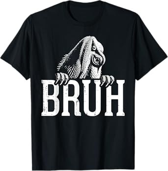 Bearded Dragon Bruh Funny Beardie Meme Reptile Women Men Kid T-Shirt