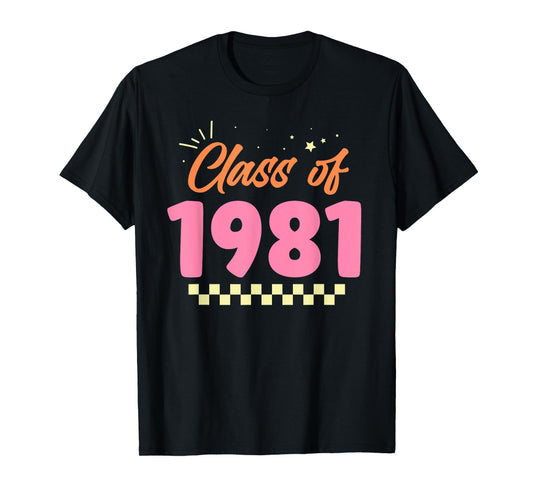 Class Of 1981 Meetup School Graduation Reunion T-Shirt