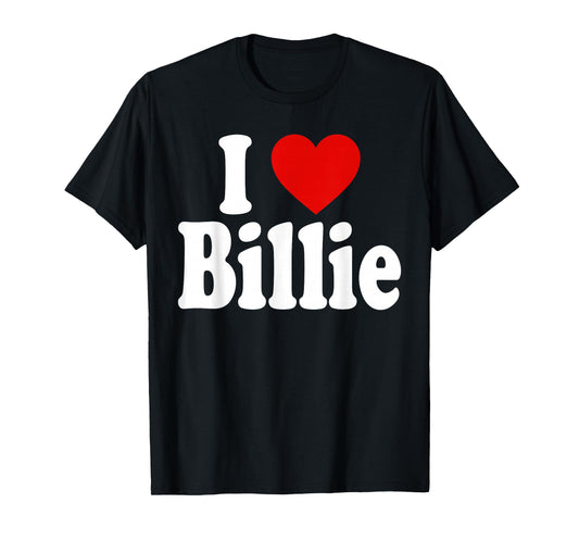 I HEART LOVE BILLIE T-Shirt
