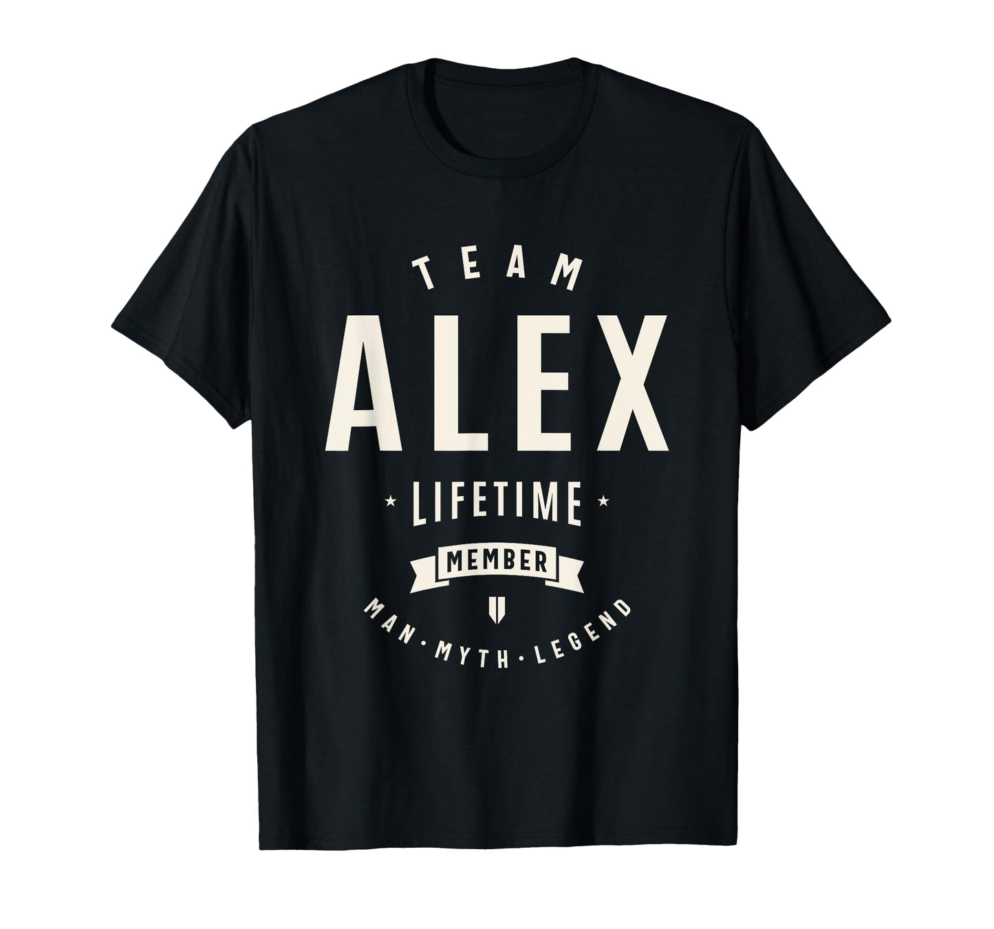 Team Alex Lifetime Member Funny Name Alex T-Shirt