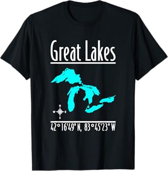 Modern The Great Lakes T-Shirt