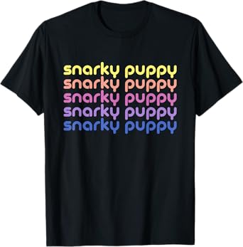 Snarky Puppy Funny Retro T-Shirt