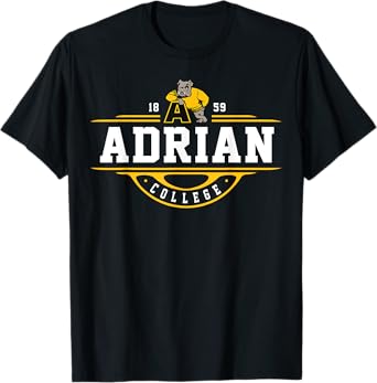 Adrian College Arch Vintage Design for Men Women T-Shirt