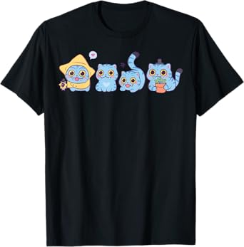 Demon Hunters Funny Blue Tiger And Bird T-Shirt