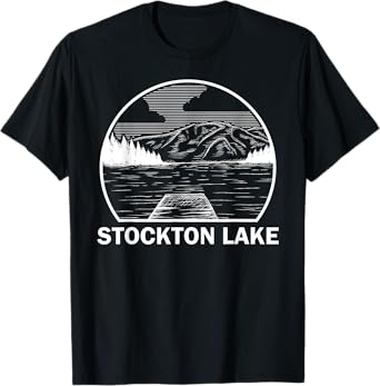 STOCKTON LAKE MISSOURI Funny Fishing Camping Summer Gift Men Women Kids T-Shirt