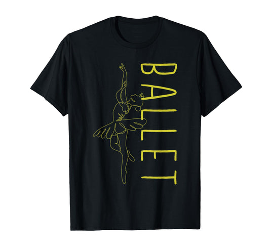 Funny Ballet Dance Danseuse Ballerina En Pointe Shoe Lovers T-Shirt