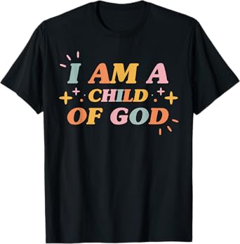 Child Of God Christian Cross Bible Religious T-Shirt