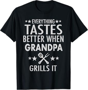 Grandpa Grills It - Funny Grandpa Barbecue T-Shirt