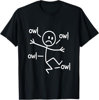 Ow Ow Ow Character T-Shirt