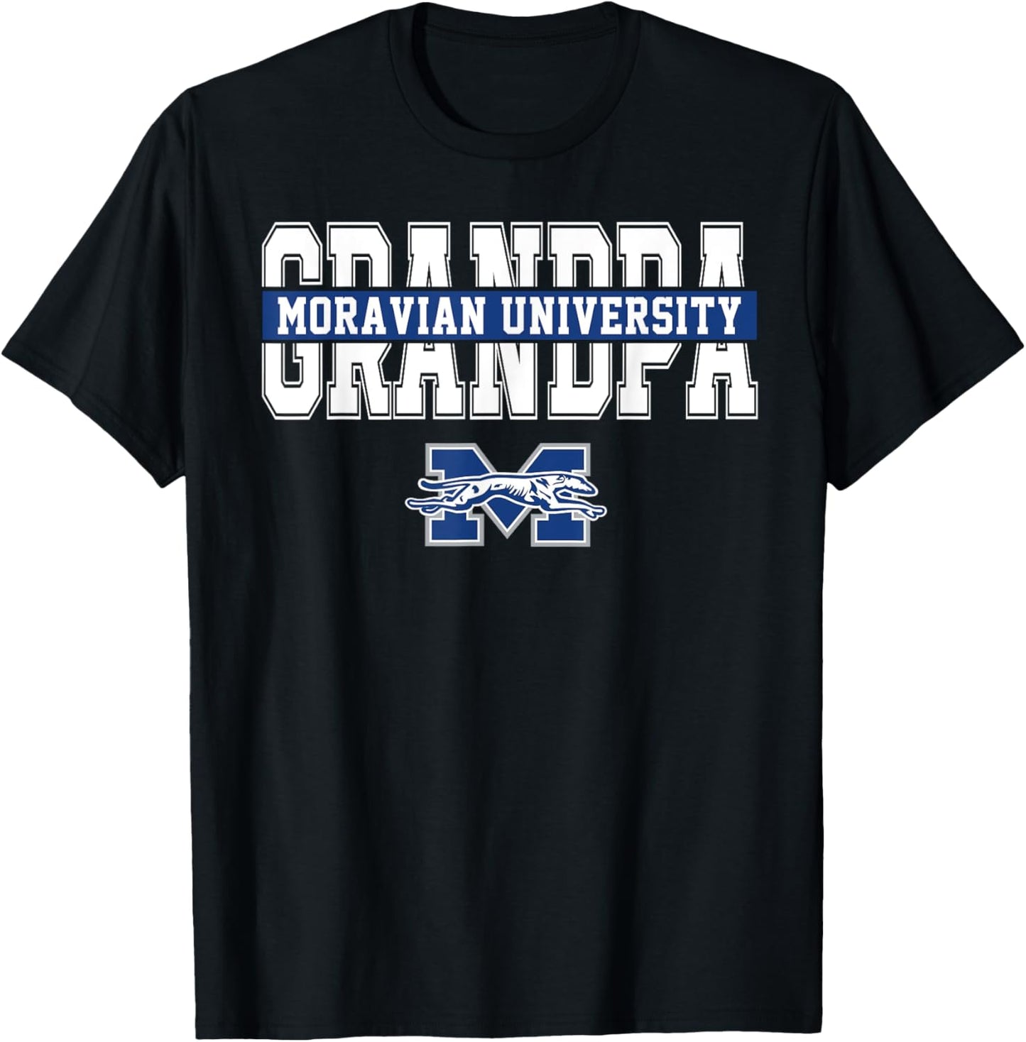 Moravian Vintage Arch University Grandpa Design For Men T-shirt by TeeBrew