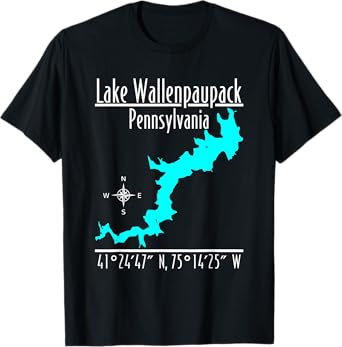 Modern Lake Wallenpaupack, Pennsylvania T-Shirt