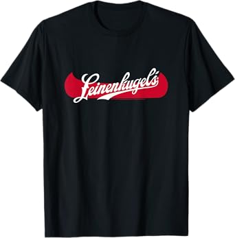 Coors Leinenkugel's Canoe Logo T-Shirt - Men, Women; Unisex; Short Sleeve; Beer-Brand T-Shirt; Black; Small