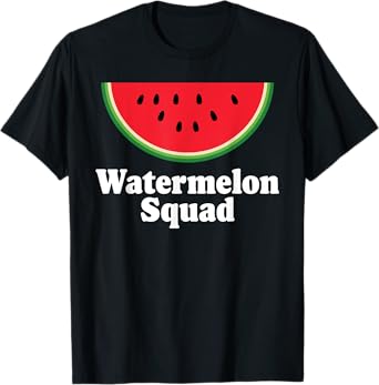 Funny Watermelon Art For Men Women Watermelon Fruit Lover T-Shirt