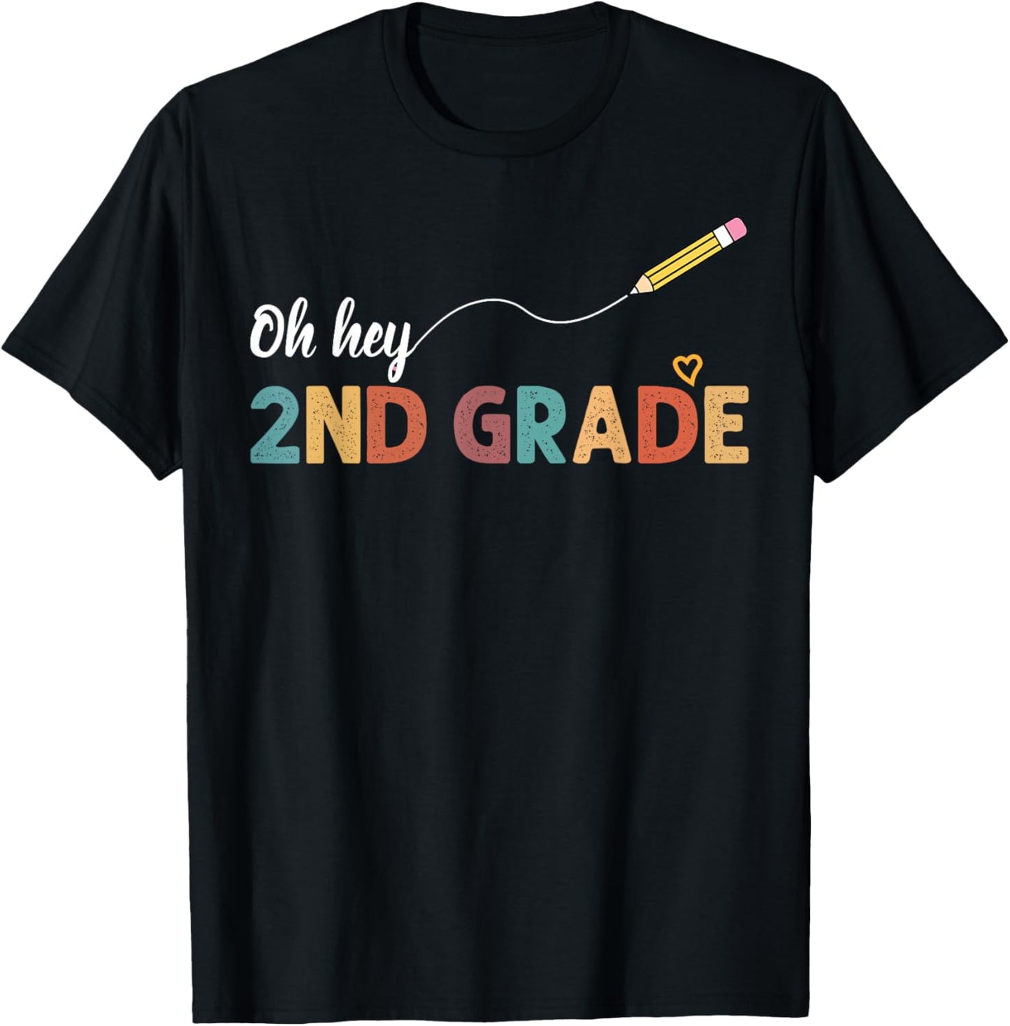 Oh Hey Second Grade Cute 2nd Grade Team Back To School Kids T-shirt by TeeBrew