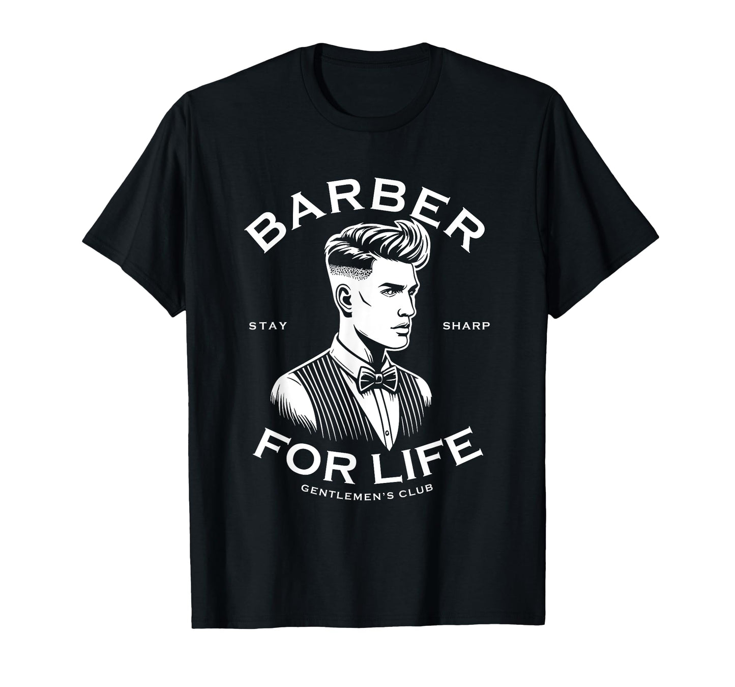 Barber For Life Proud Barber Novelty Mens Womens T-Shirt