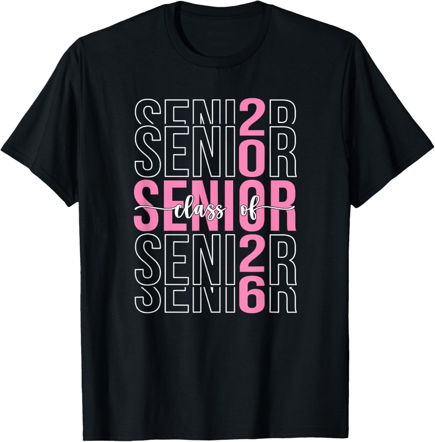 Senior 2026 Class Of 2026 Seniors Graduation 2026 Girl Women T-Shirt