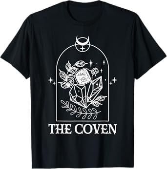 The Coven Bride Witch Bachelorette Matching Gothic Halloween T-Shirt