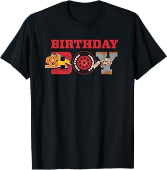 Disney & Pixar's Cars Birthday Boy Party Matching Gift T-Shirt