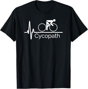 NoneBetter Cycopath Cycling T-Shirt - Black, 3X-Large, Unisex-Adults