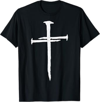 Christian Jesus Nail Cross T-Shirt