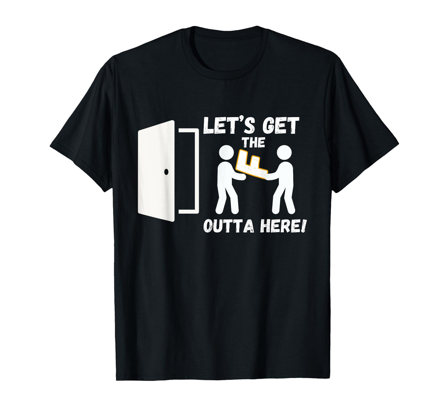 Let’s Get the F Outta Here Hilarious Pun Tee Men and Women T-Shirt