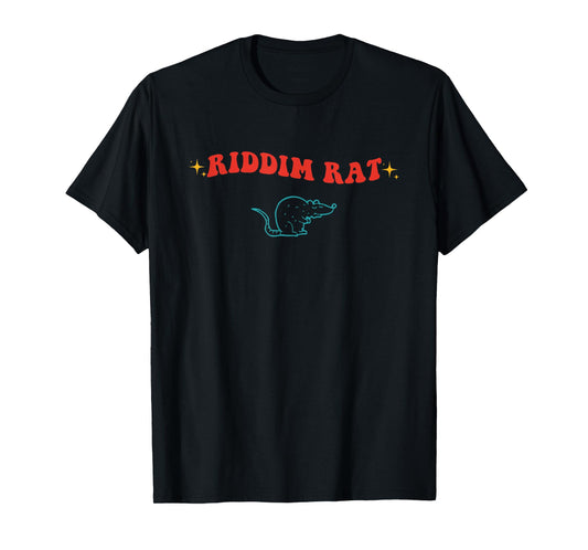 Riddim Rat Vintage Design T-Shirt
