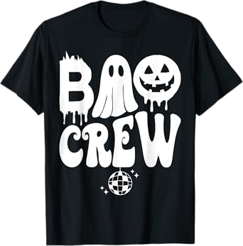 Boo Crew Bride Bridesmaid Bachelorette Halloween Matching T-Shirt