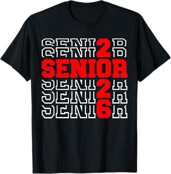 Class of 2026 Senior Back to School 2026 Graduation 2026 T-Shirt