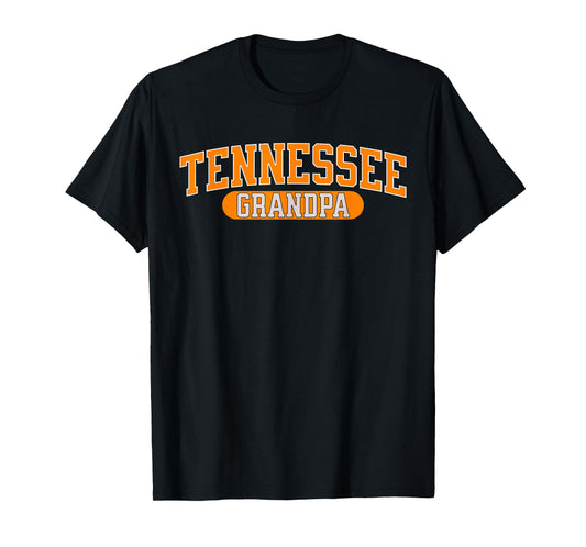 Vintage Tennessee Grandpa Bold Retro Varsity Lettering T-Shirt