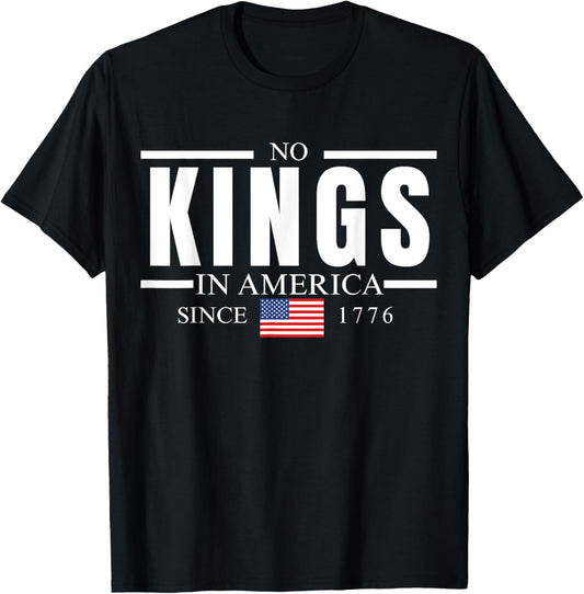 No Kings In America Since 1776 4th Of July Women's Rights T-shirt