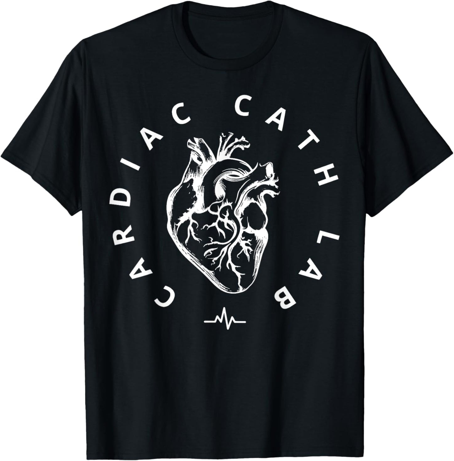Vintage Cardiac Cath Lab Heart Cardiology Cardiac Nurse T-Shirt