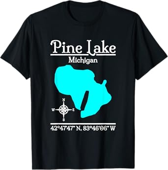 Pine Lake - Michigan T-Shirt