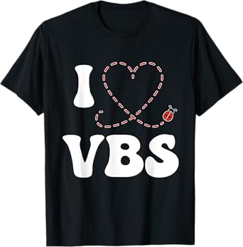 I Love VBS 2025 Vacation Bible School Ladybug VBS Team T-Shirt