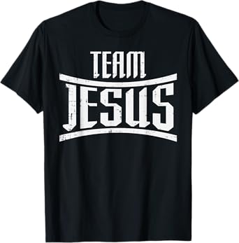 Team Jesus Catholic Jesus Religious Christian Men Women Kids T-Shirt