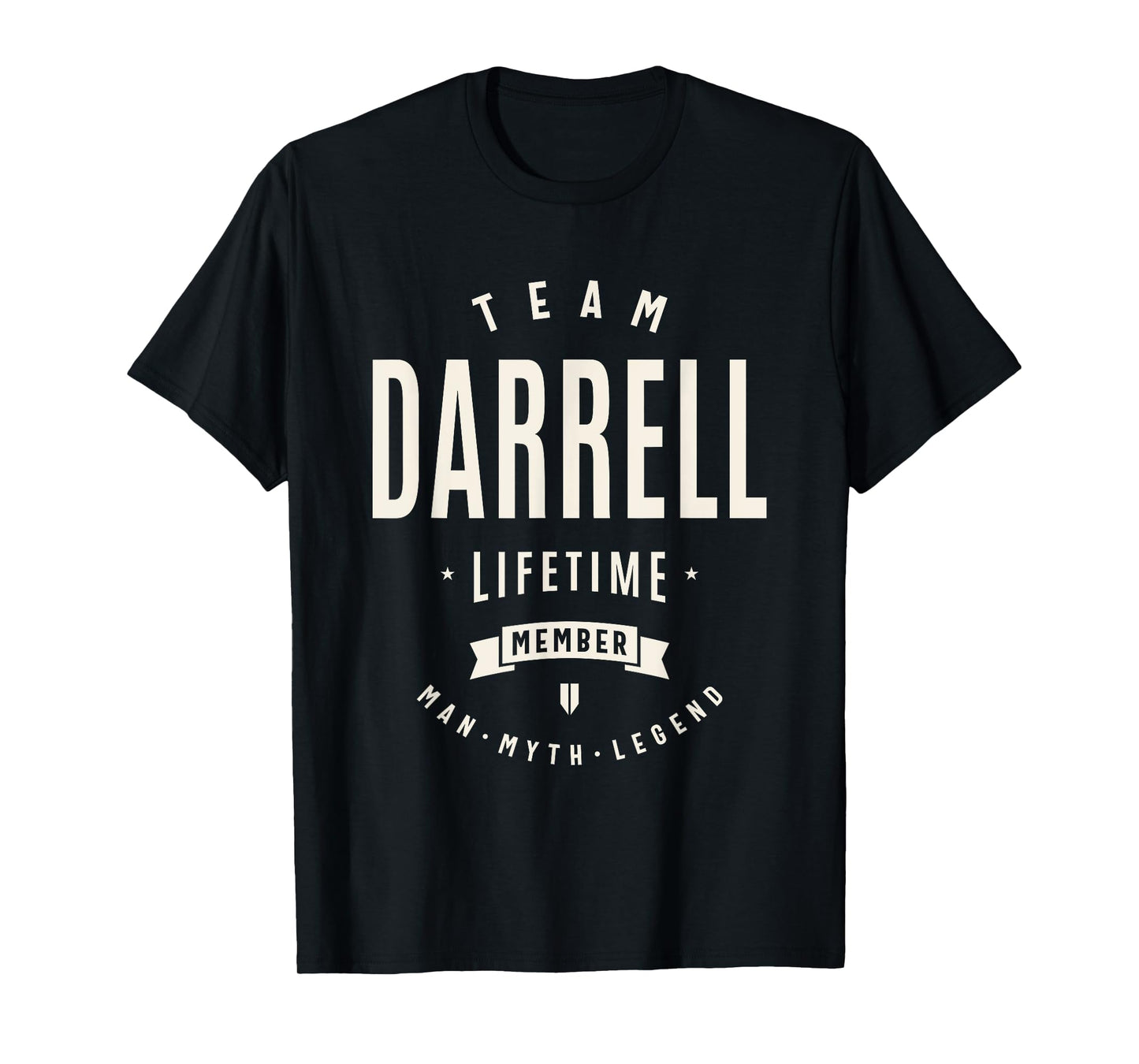 Team Darrell Lifetime Member Funny Name Darrell T-Shirt