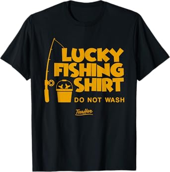 My Lucky Fishing Shirt - Mens Boys Fishing T-Shirt