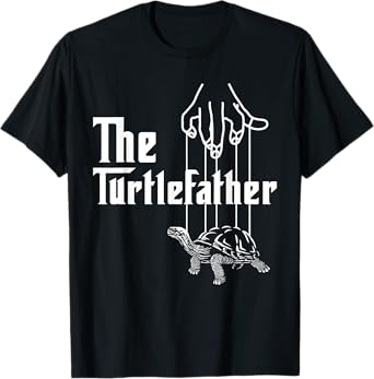 The Turtlefather Sea Turtle Dad Fathers Day Tortoise T-Shirt