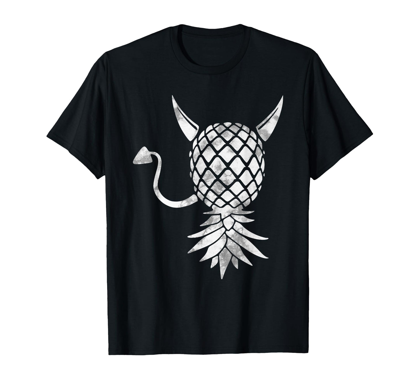 Upside Down Swinger Pineapple Devil T-Shirt