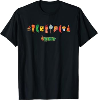 Eric Carle The Very Hungry Caterpillar Feast Children's Book T-Shirt