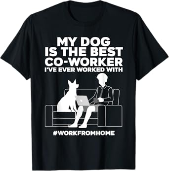 Cool Work From Home Art For Men Women WFH Working From Home T-Shirt